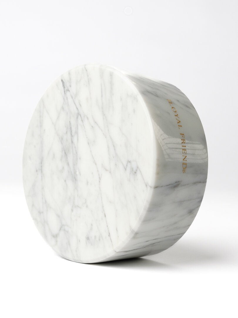 Corchia Perlato Marble Pet Bowl: Luxury Dog Bowl
