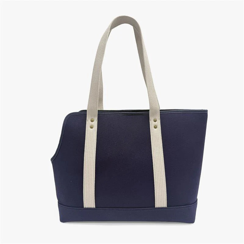 Dog Polo Bear Cotton Canvas Tote