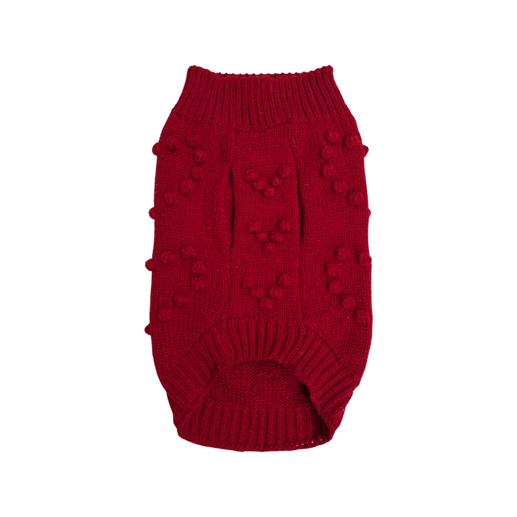 Heartknit Sweater - Red Velvet