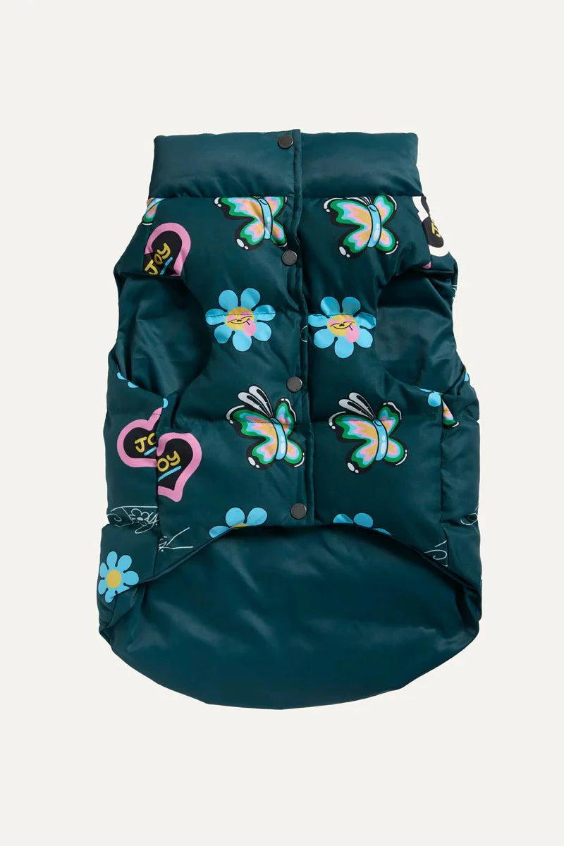 Hattie Stewart X Marc Jacobs X  Green Puffer Vest