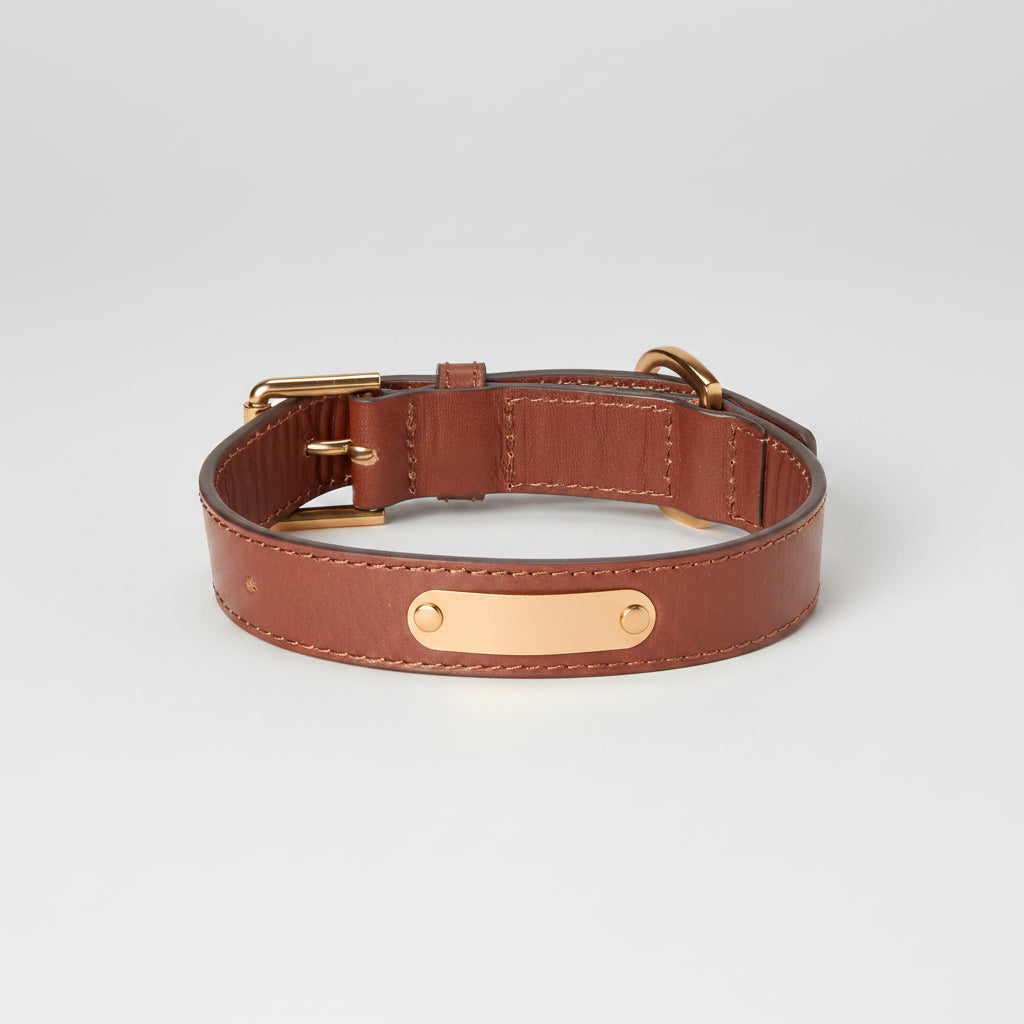 Ralph Lauren Dogs Leather Collar