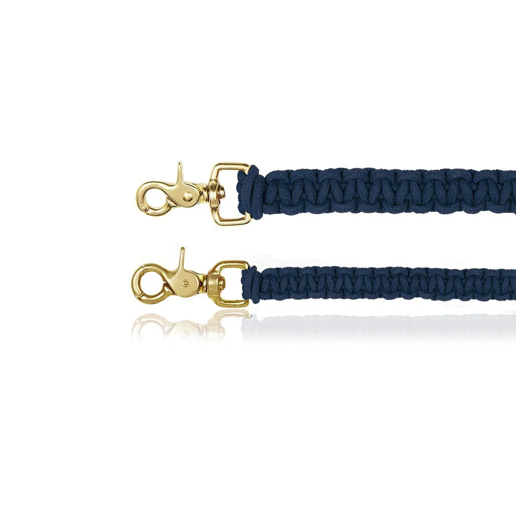 Macramé Originals Dog Lead - Indigo