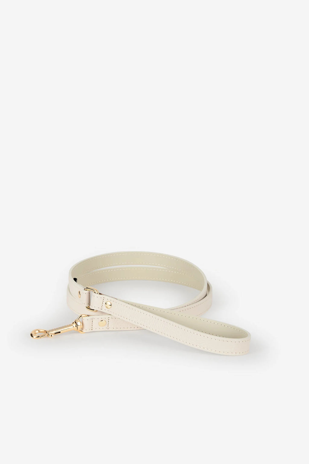 White Leather Juno Dog Lead