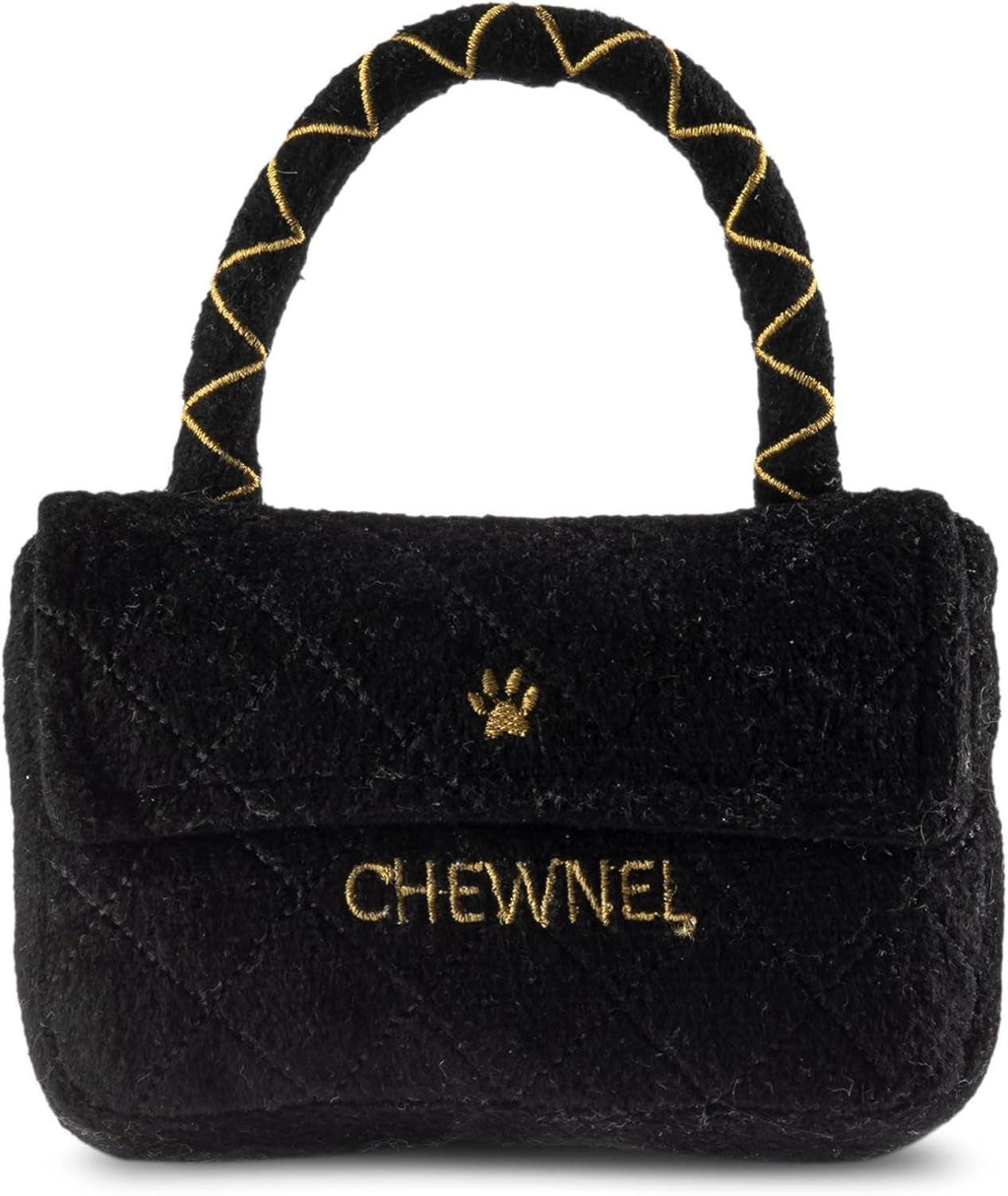 Runway Pup Collection | Unique Squeaky Parody Plush Dog Toys – Handbag 2