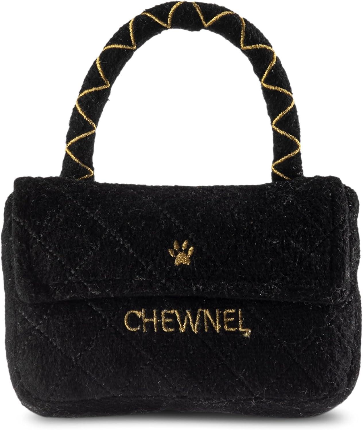 Runway Pup Collection | Unique Squeaky Parody Plush Dog Toys – Handbag 2
