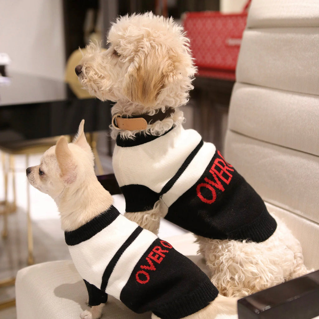 Logo Stripe Jumper (Black)