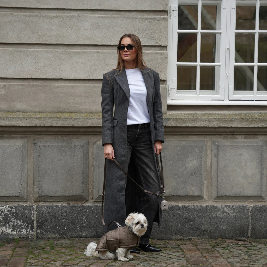 Nora Dog Coat | Taupe