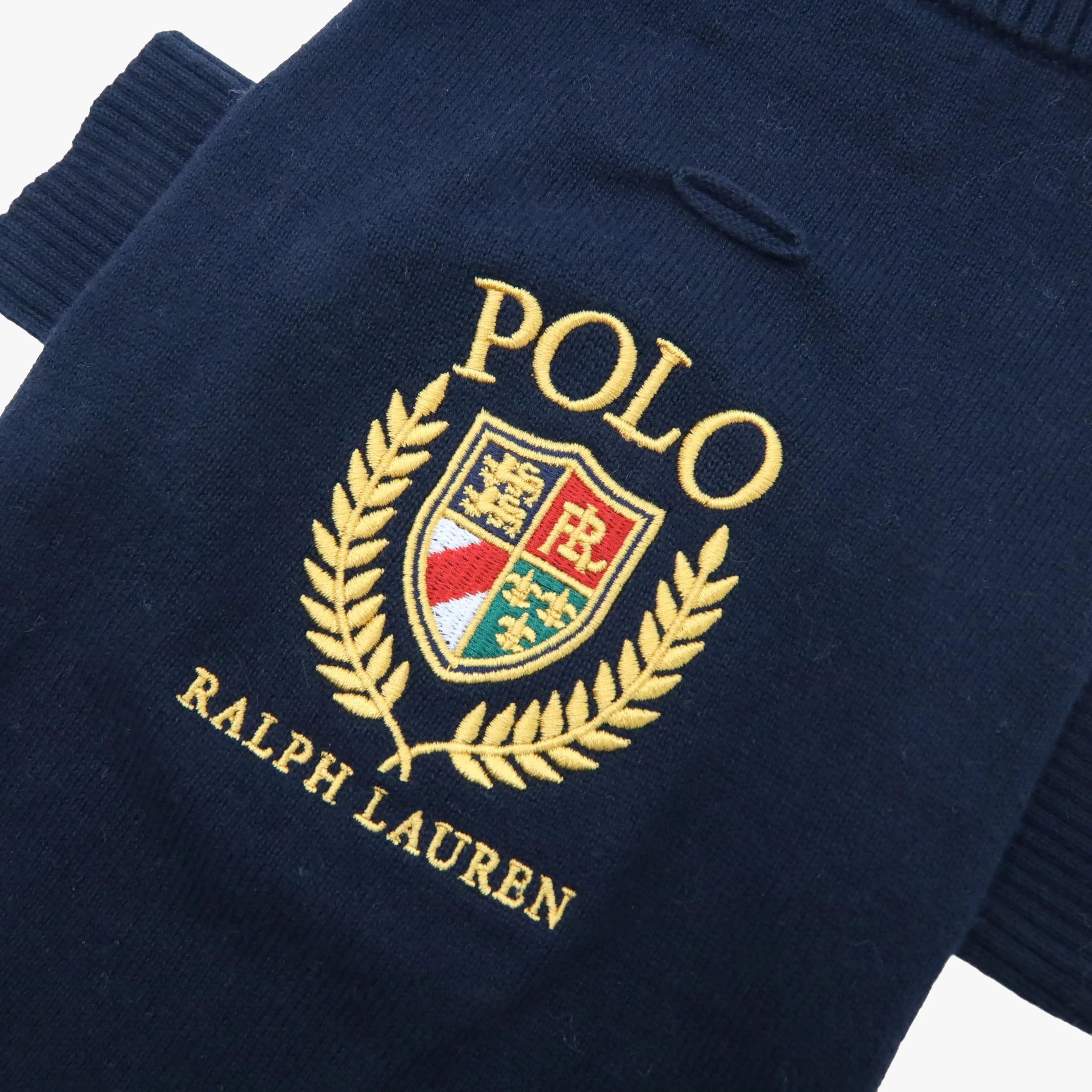 Polo Ralph Lauren Embroidery Polo Dog Cotton Sweater