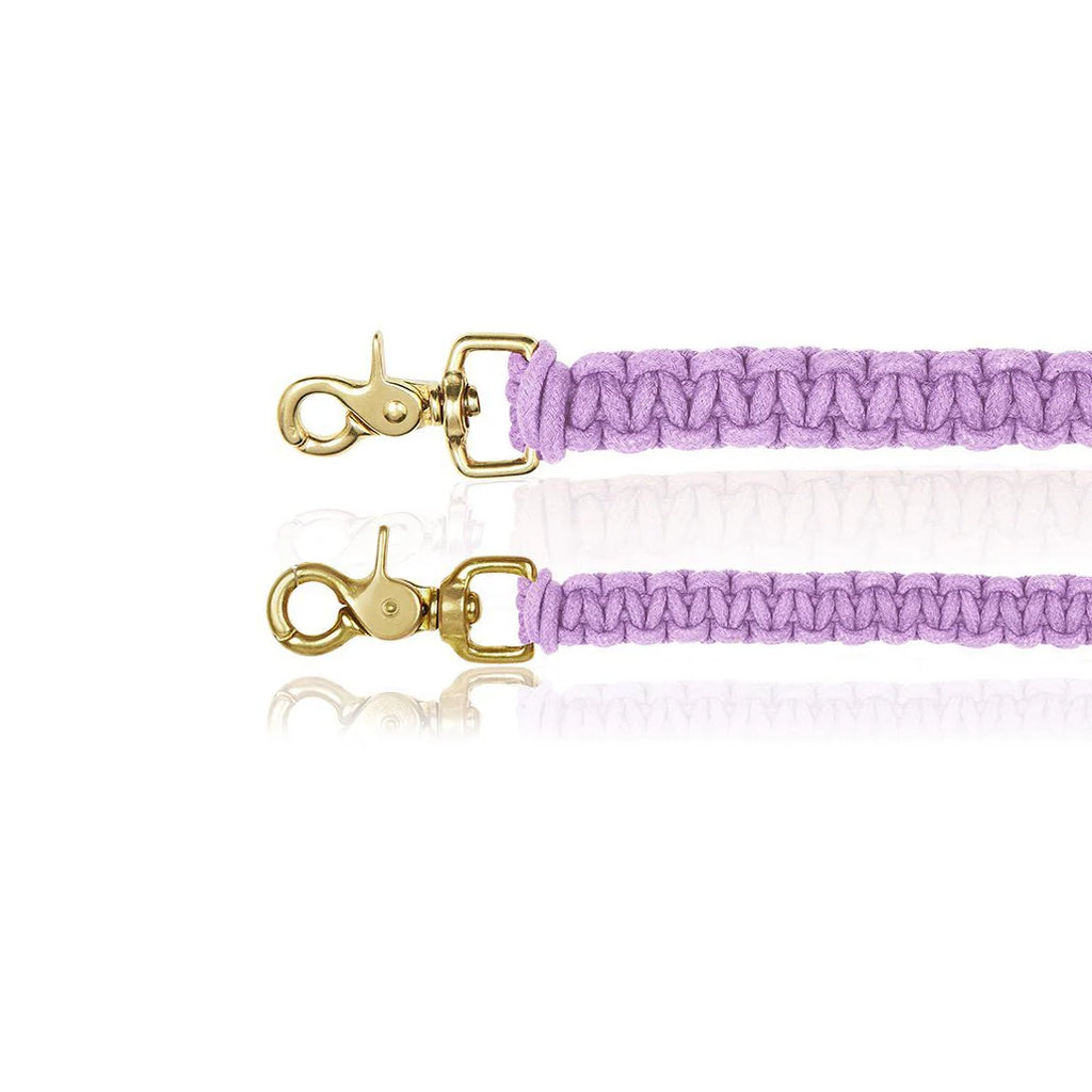 Macramé Originals Dog Lead - Violet