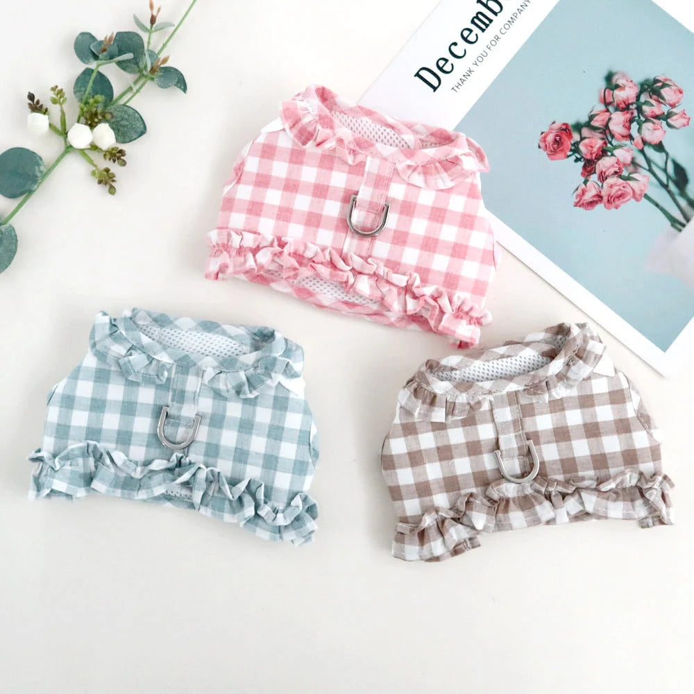 The Gingham Frill Harness