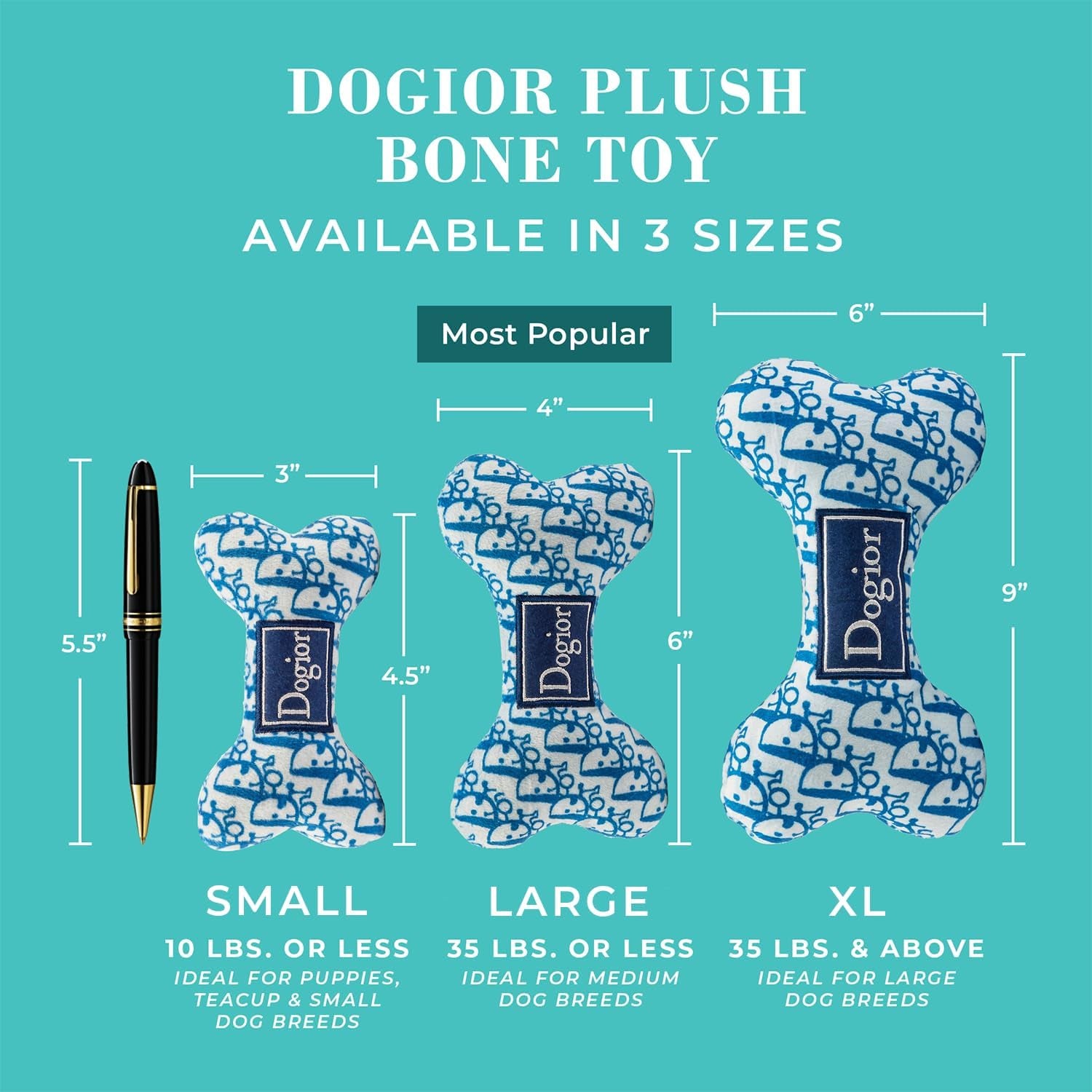 Dogior Bone - Plush Designer Toy