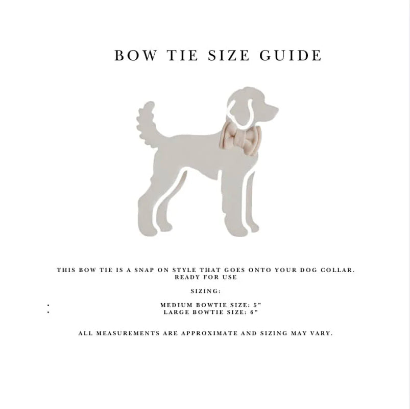 Soft Oat Jumbo Bowtie