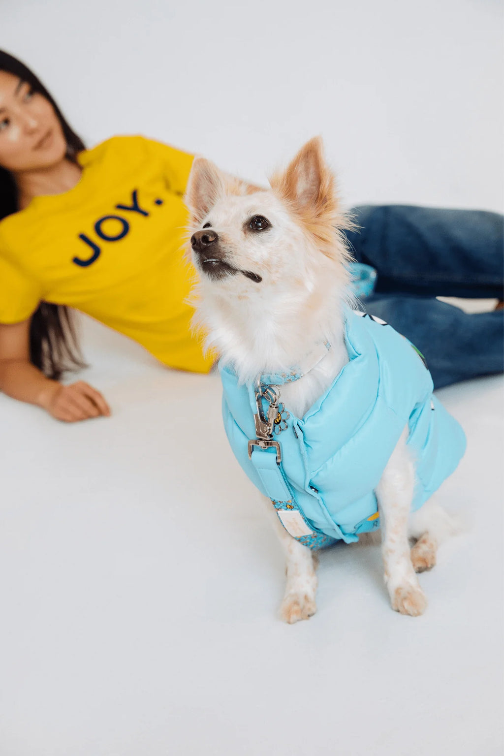 Hattie Stewart X Marc Jacobs X  Light Blue Puffer Vest