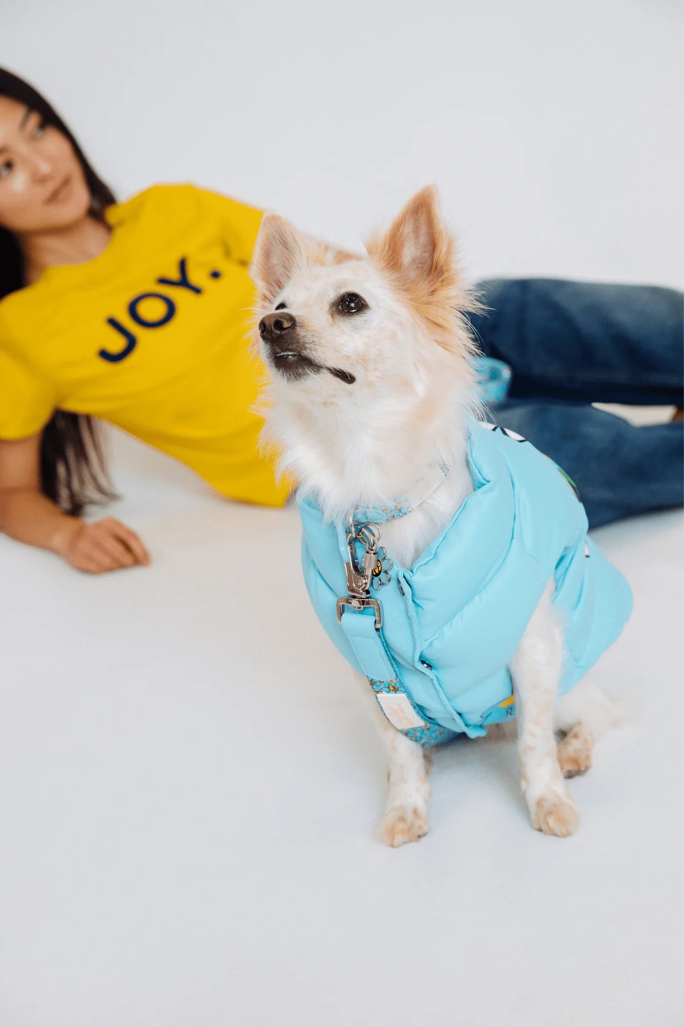 Hattie Stewart X Marc Jacobs X  Light Blue Puffer Vest