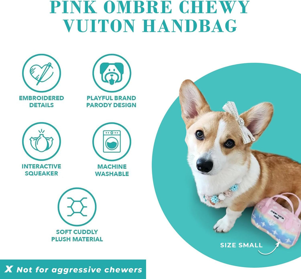Chewy Vuiton Handbag - Pink Ombre