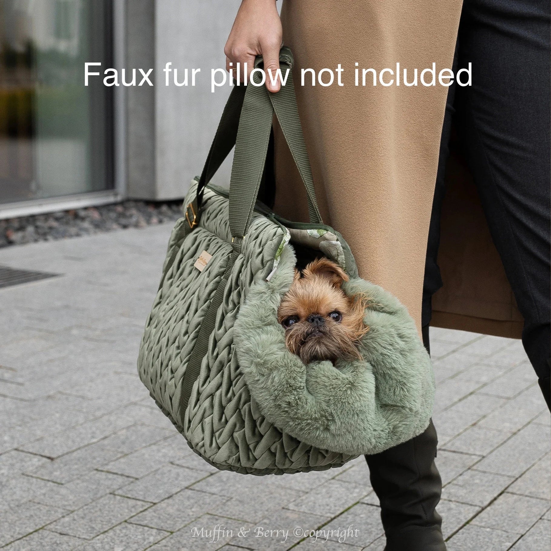 Velour Luxury Pet Carrier