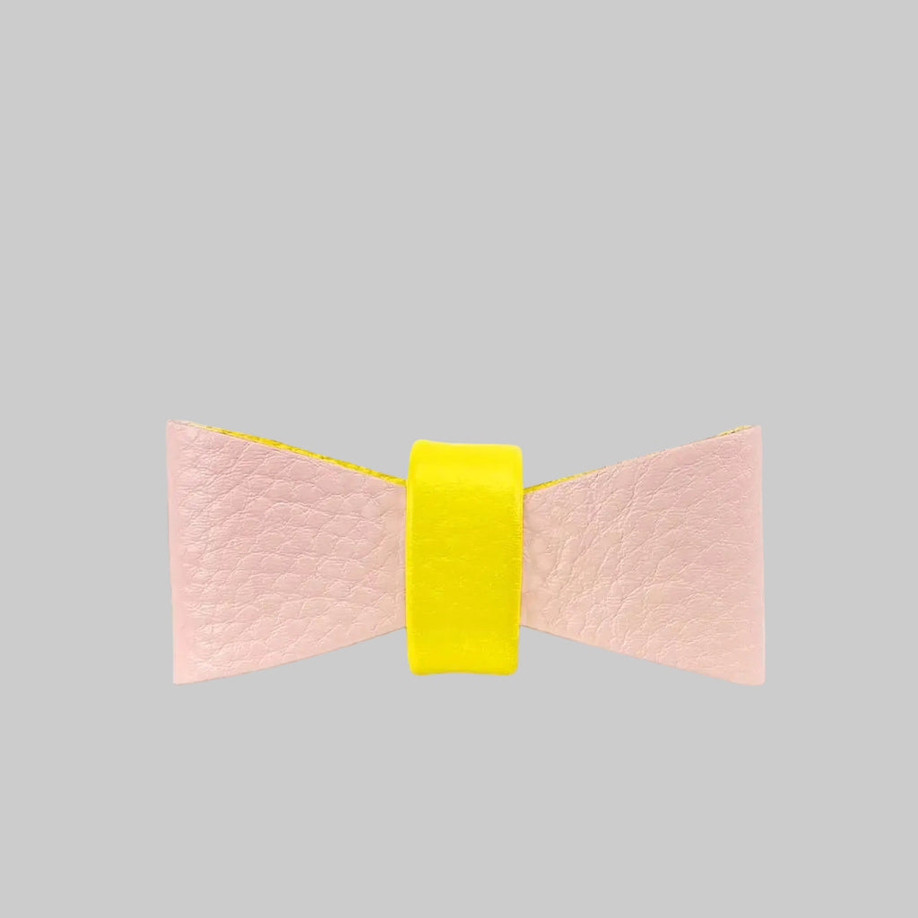  The Handcrafted Leather Bow Tie