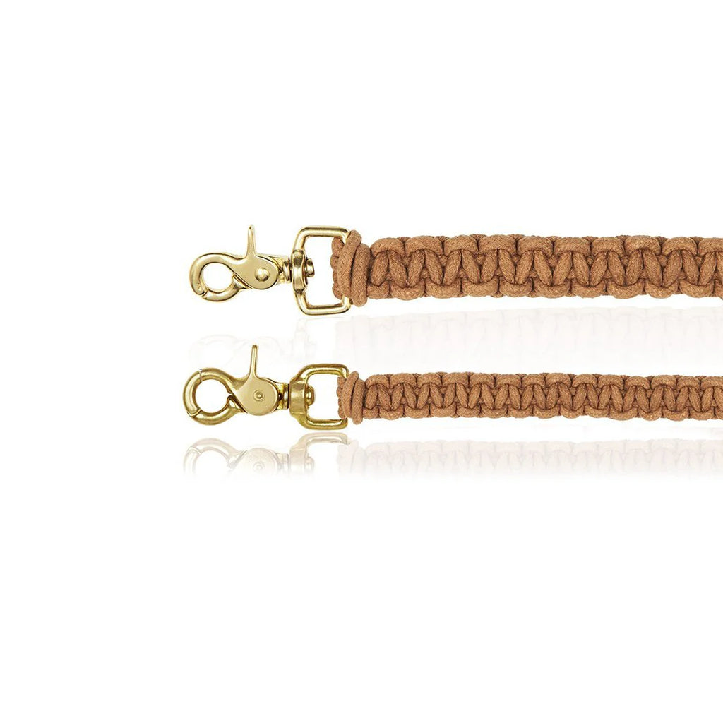 Macramé Originals Dog Lead - Biscuit