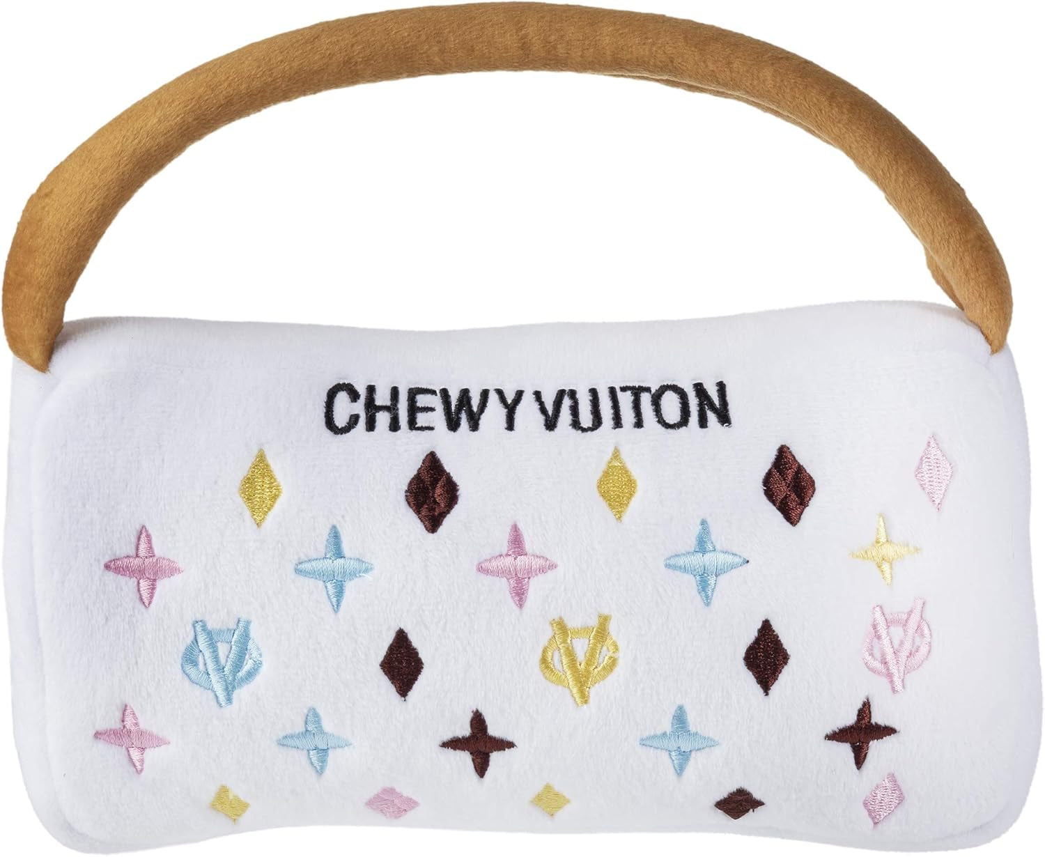 Chewy Vuiton Handbag - White