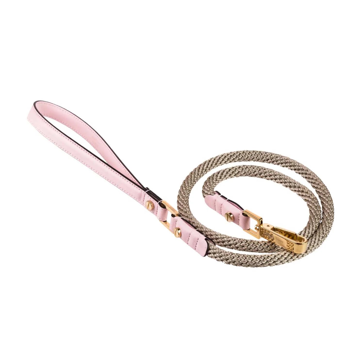 Rope Leash Pink