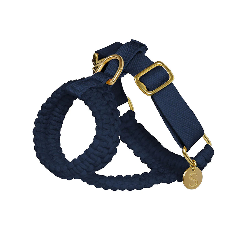 Macramé Originals Harness - Indigo