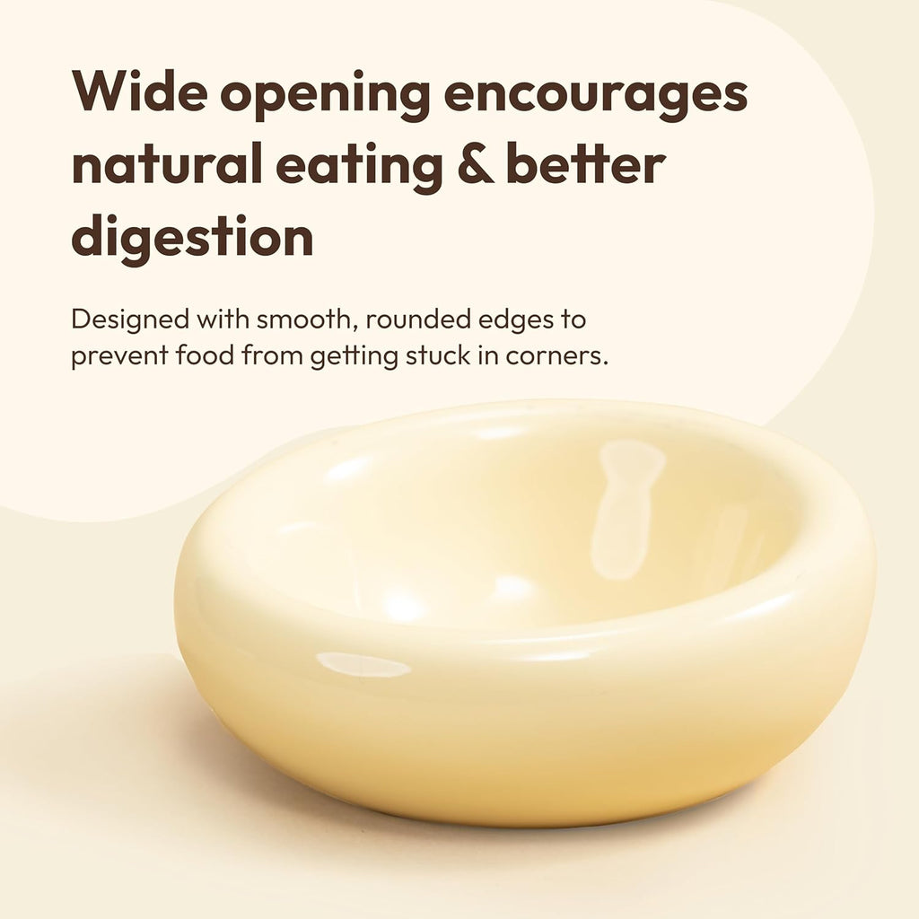 The Pebble Pet Bowl - Deep Yellow