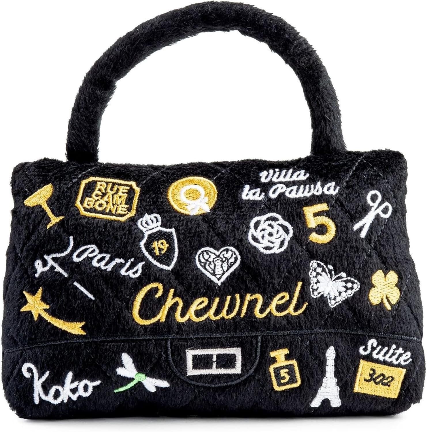 Runway Pup Collection | Unique Squeaky Parody Plush Dog Toys – Chewnel Handbag