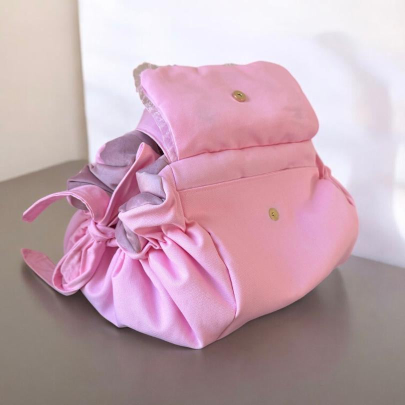 Luxury Pink Swarovski Dog Carrier Bag