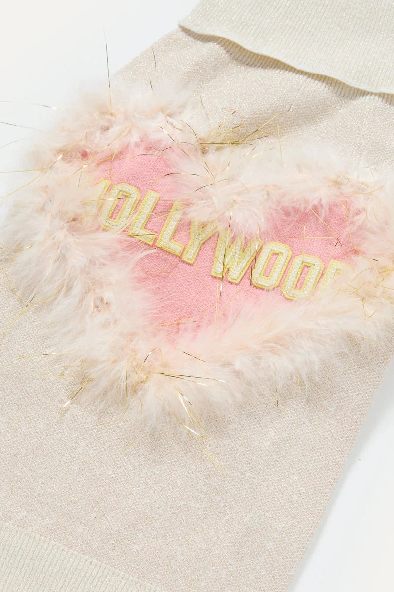 X Hollywood Heart Jumper