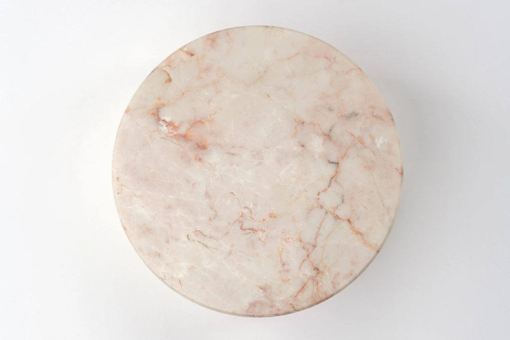 Crema Di Rose Marble Pet Bowl: Luxury Dog Bowl