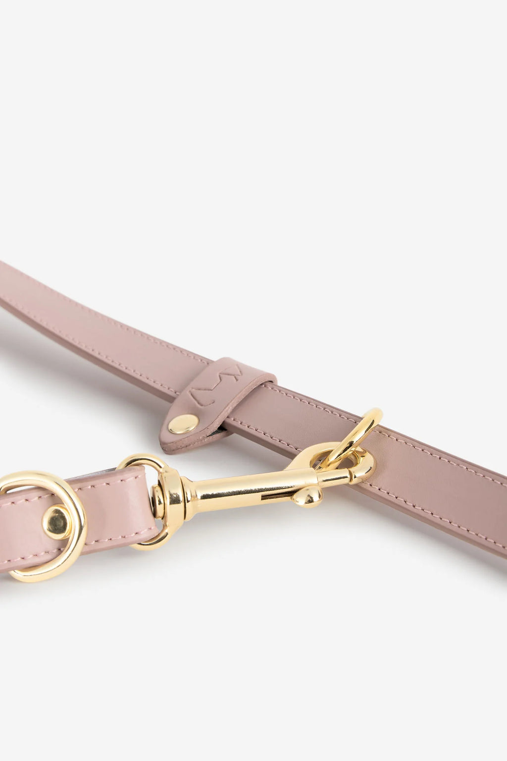 Pink Leather Nara Dog Lead