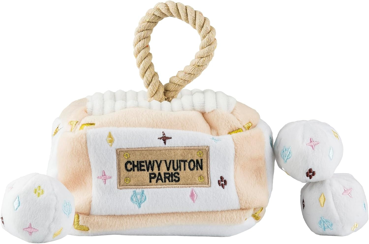 Chewy Vuiton Trunk  - White 