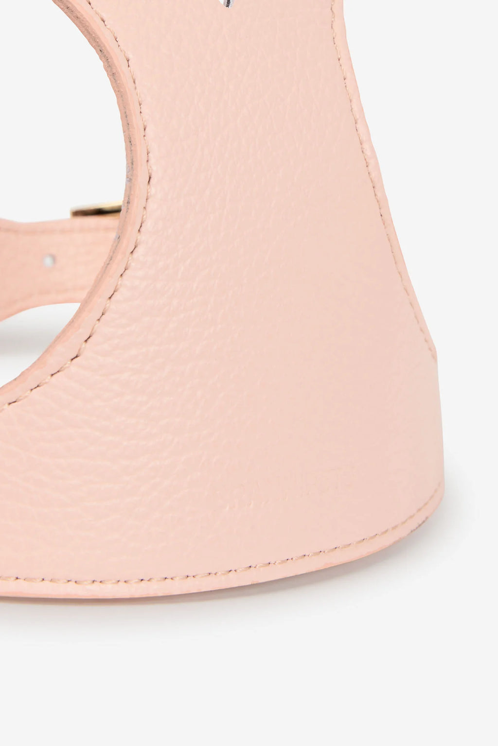 Peach Leather Juno Dog Harness