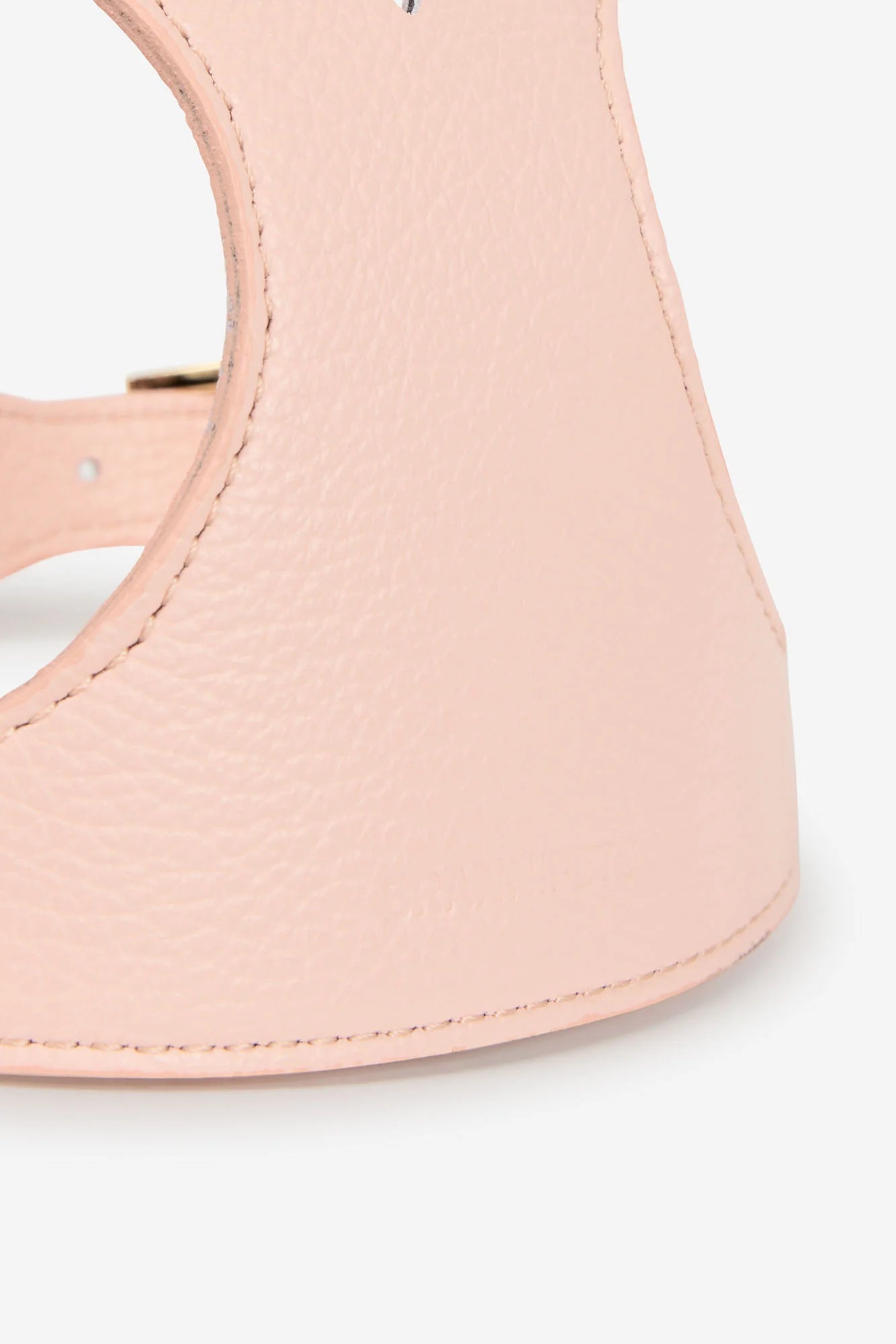 Peach Leather Juno Dog Harness