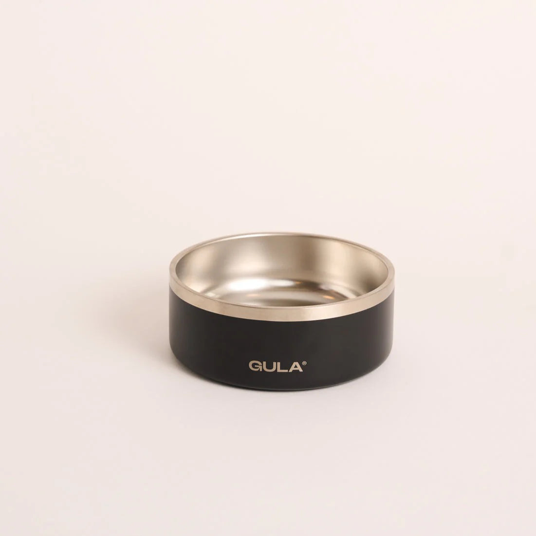 Dog Bowl - Black Stainless Steel