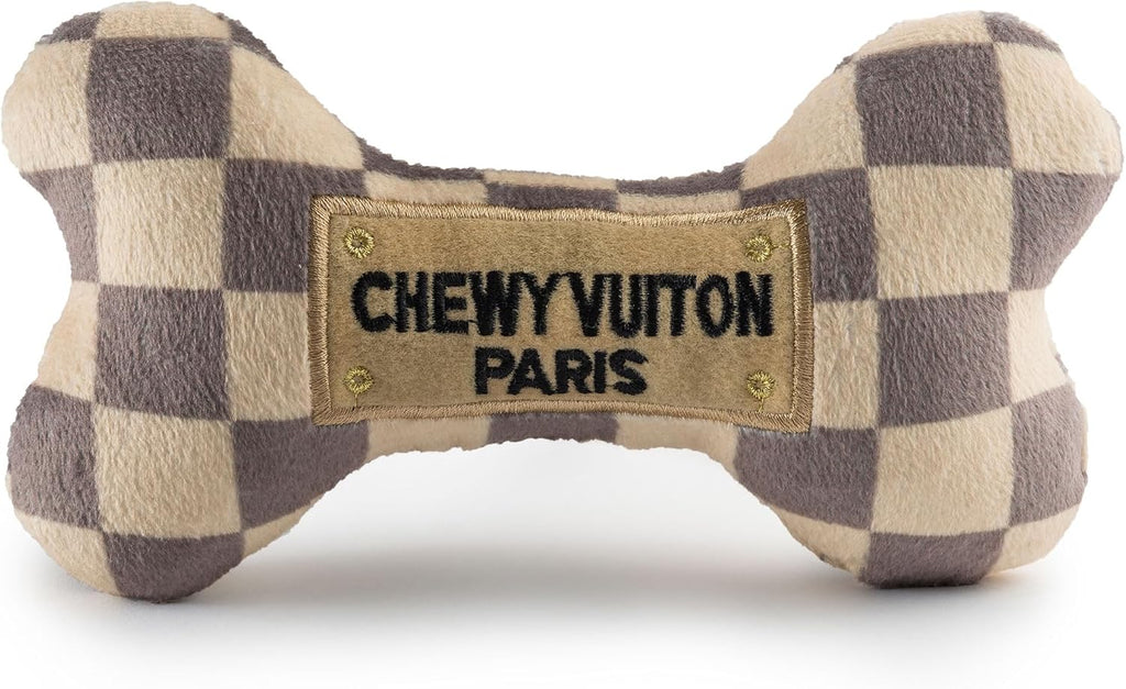 Chewy Vuiton Bone - Check Brown 
