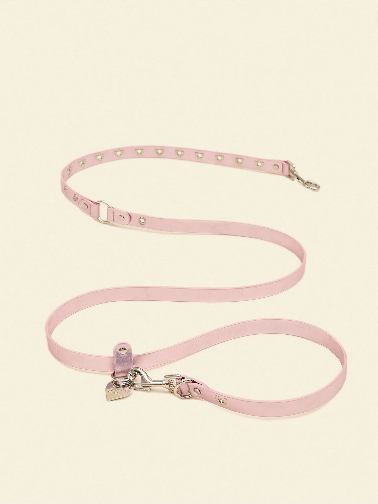 You Mean the World to Me Leash - Pink