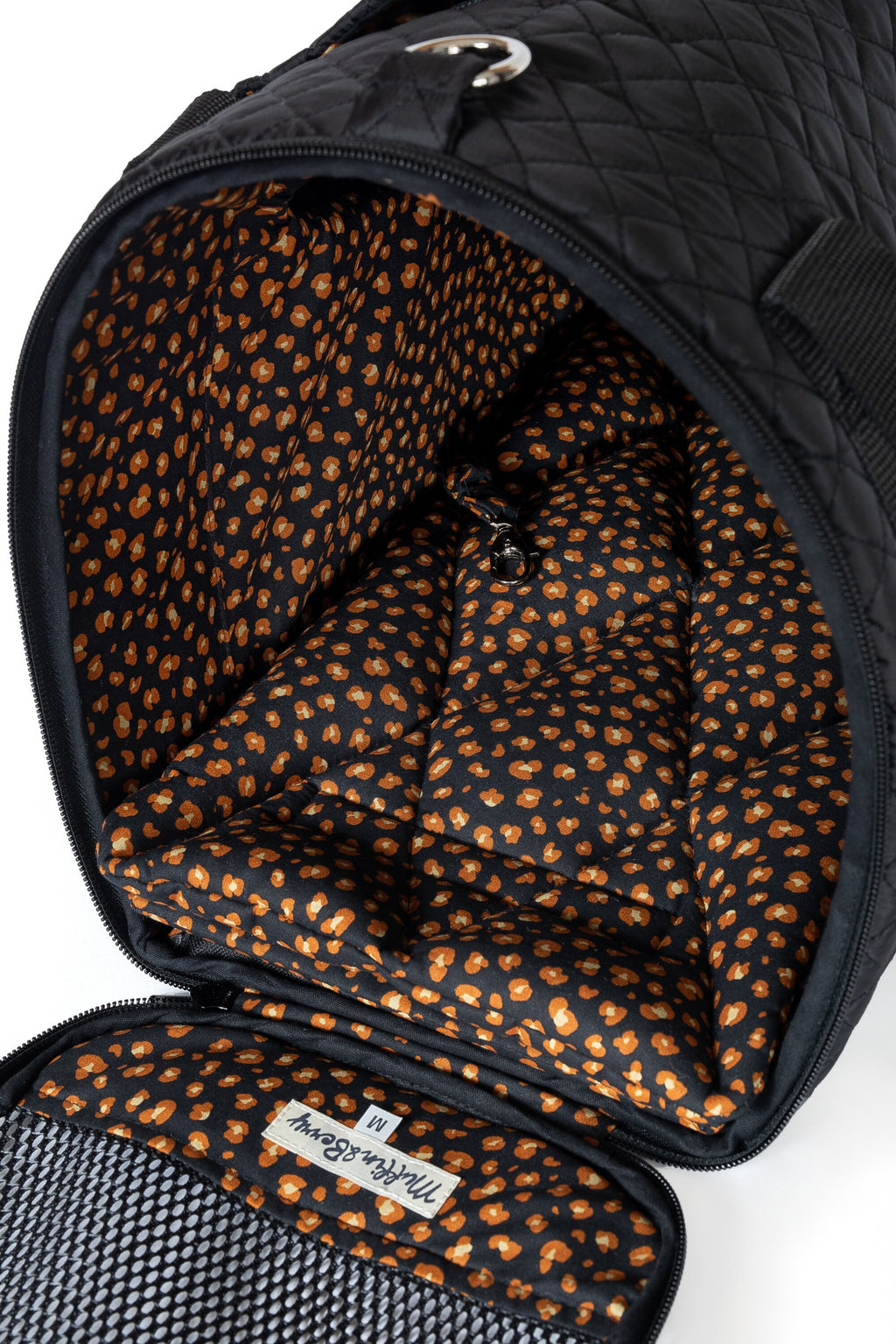 Enclosed Travel Pet Carrier with Waterproof Base