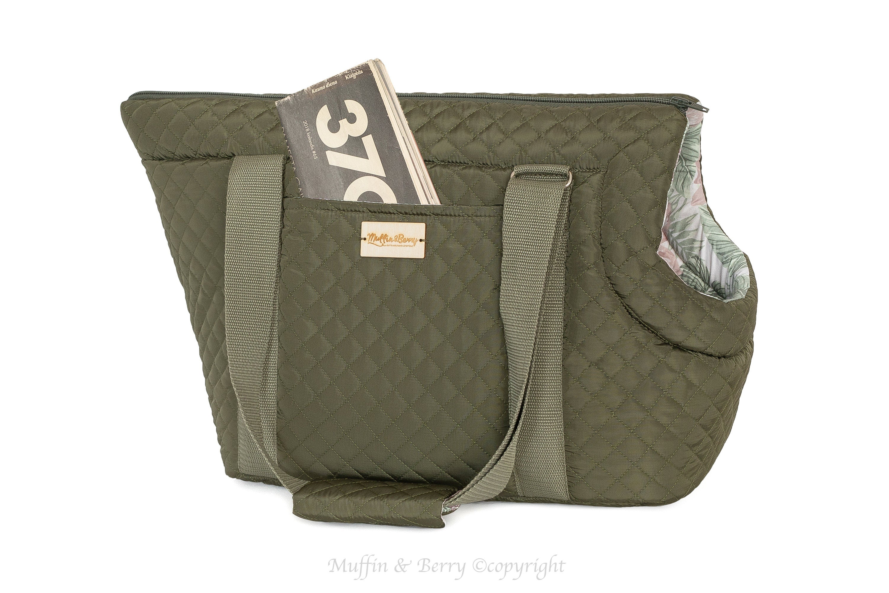 Quilted Luxury Pet Carrier