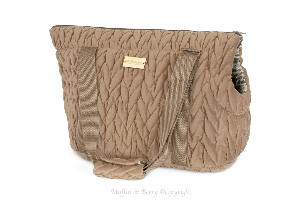 Velour Luxury Pet Carrier