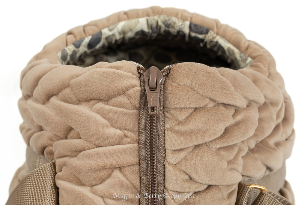 Velour Luxury Pet Carrier