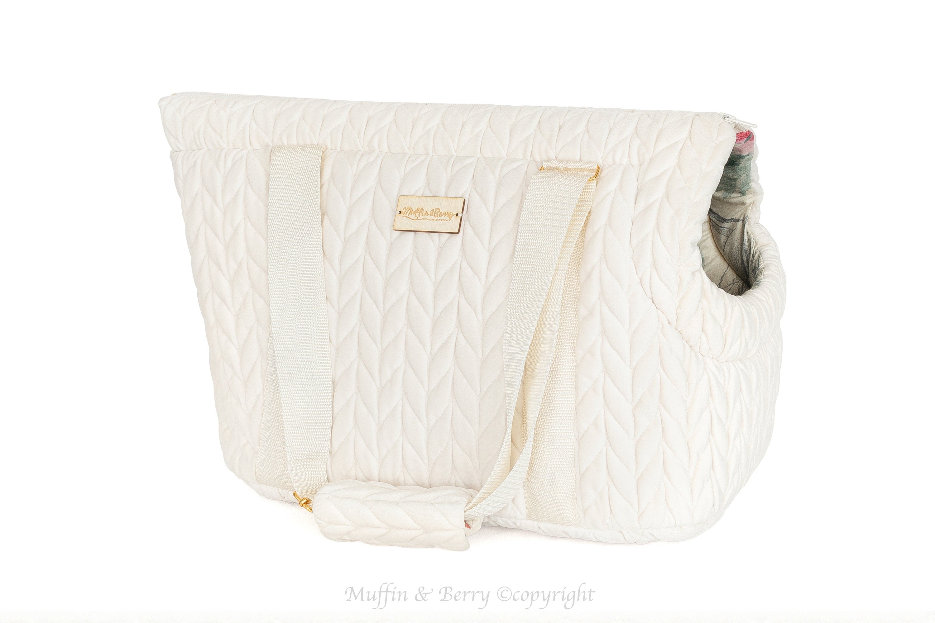 Velour Luxury Pet Carrier