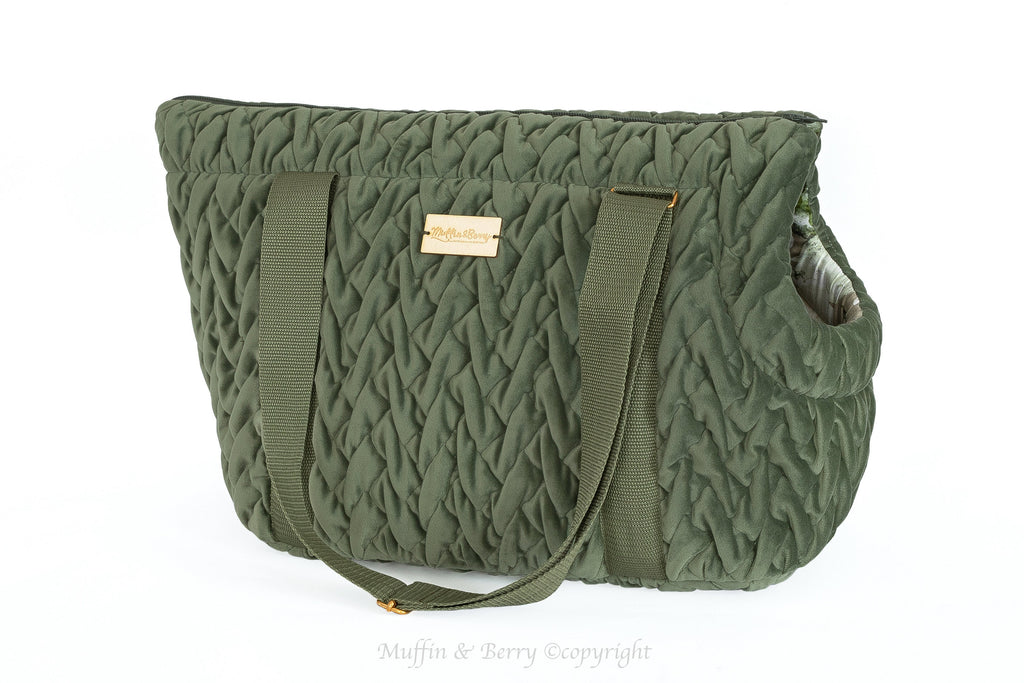 Velour Luxury Pet Carrier