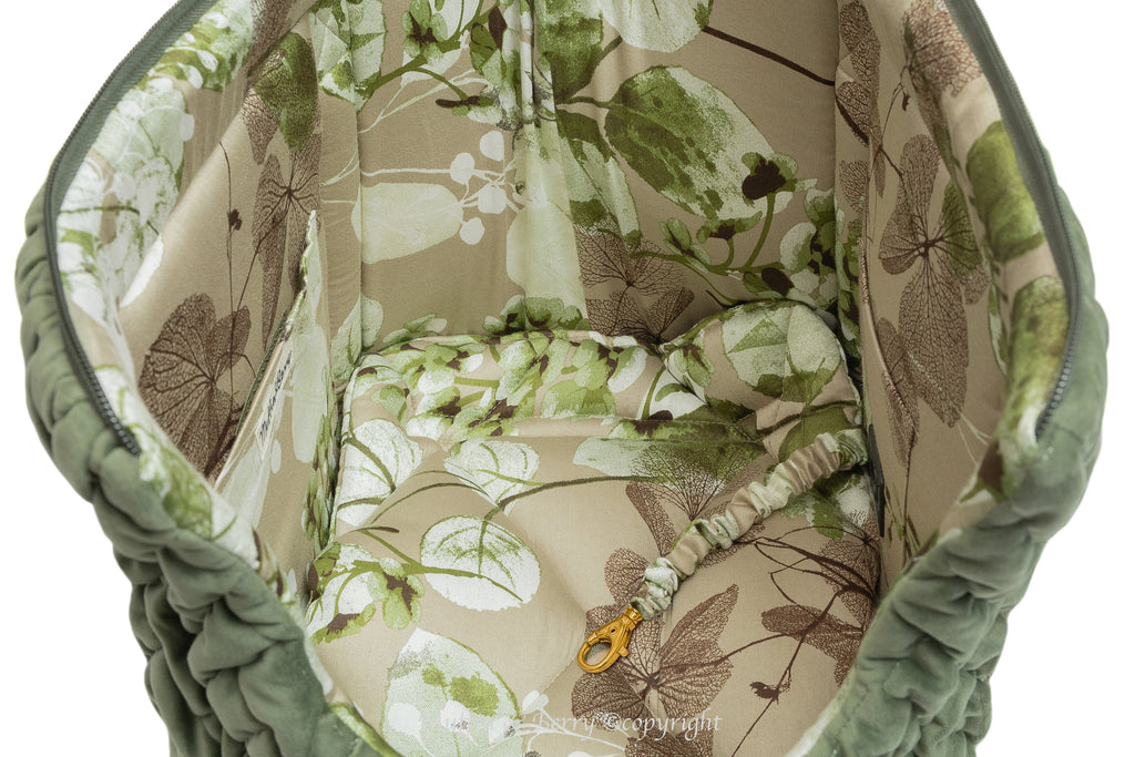 Velour Luxury Pet Carrier