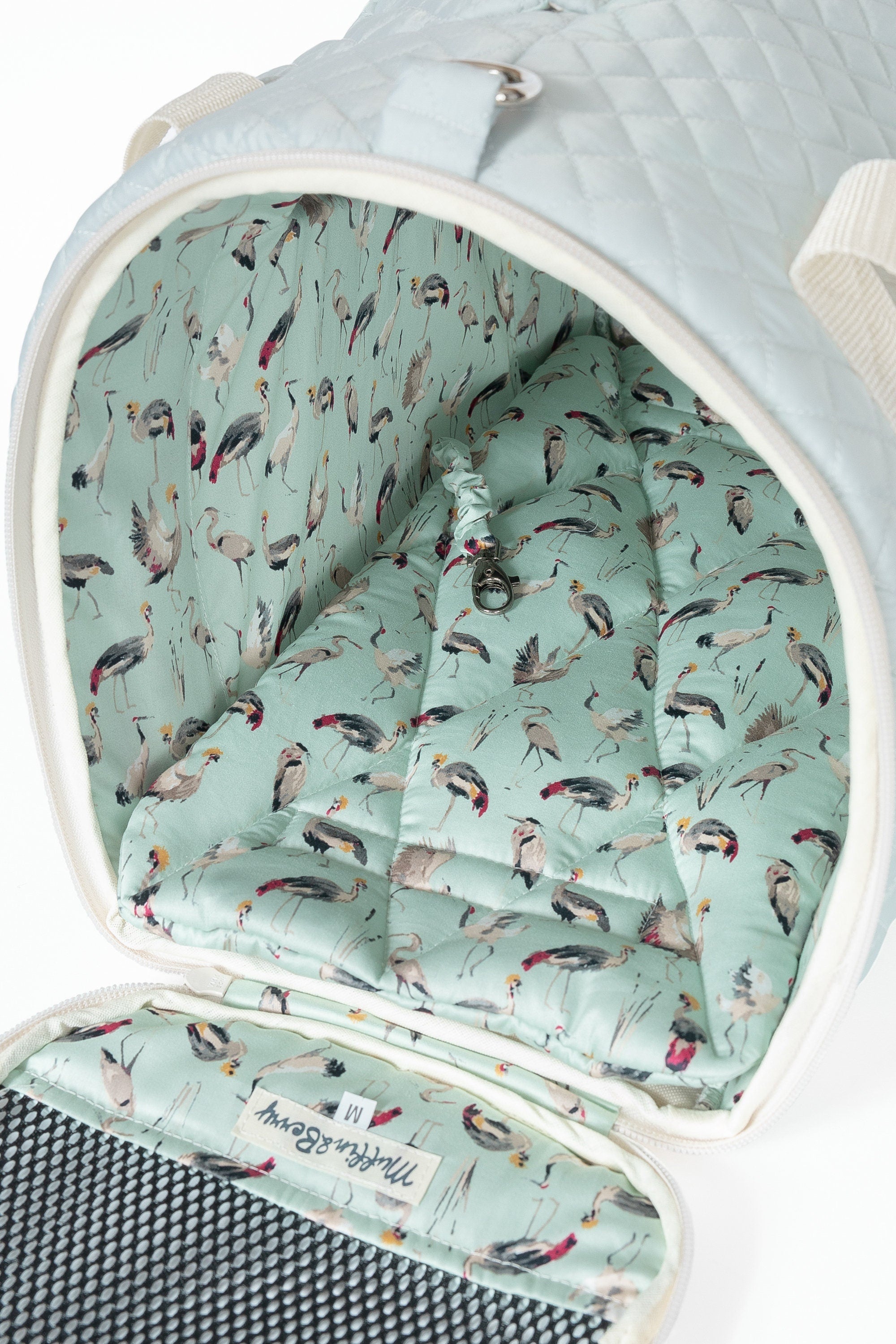 Enclosed Travel Pet Carrier with Waterproof Base