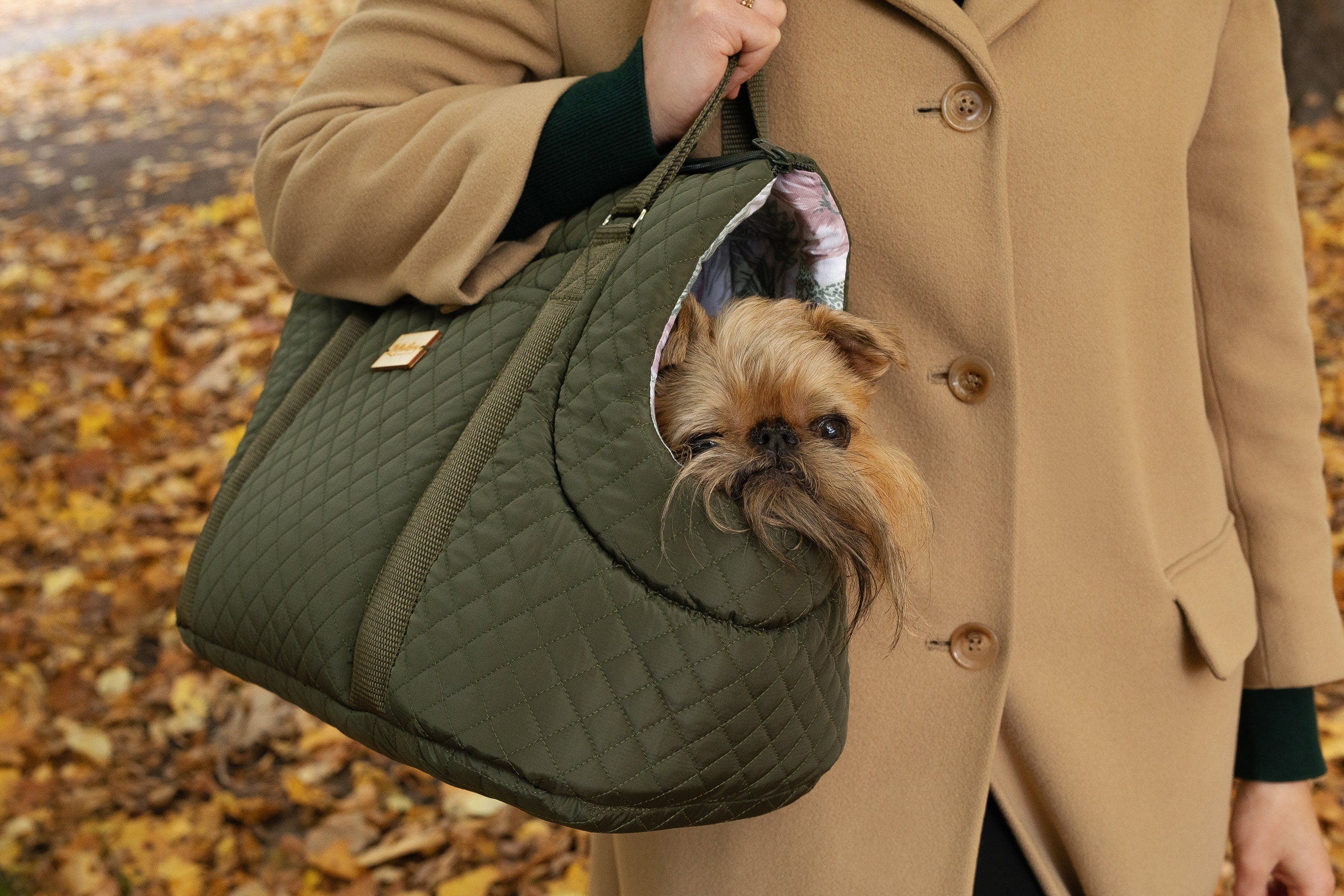 Quilted Luxury Pet Carrier