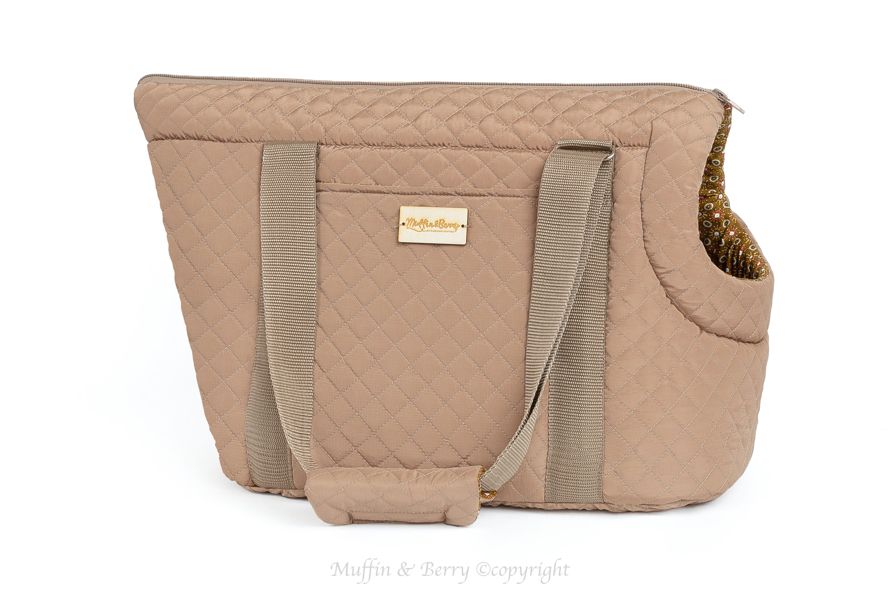 Quilted Luxury Pet Carrier