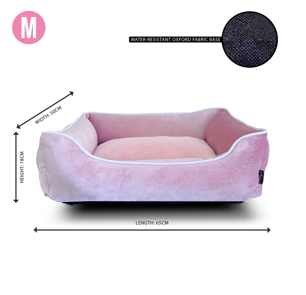 The Velvet Dog Bed