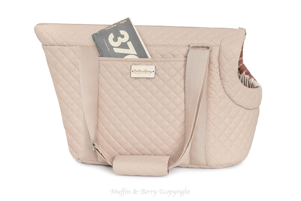 Quilted Luxury Pet Carrier