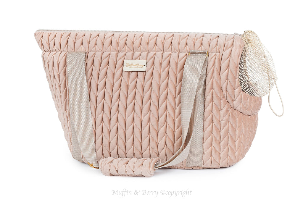 Velour Luxury Pet Carrier